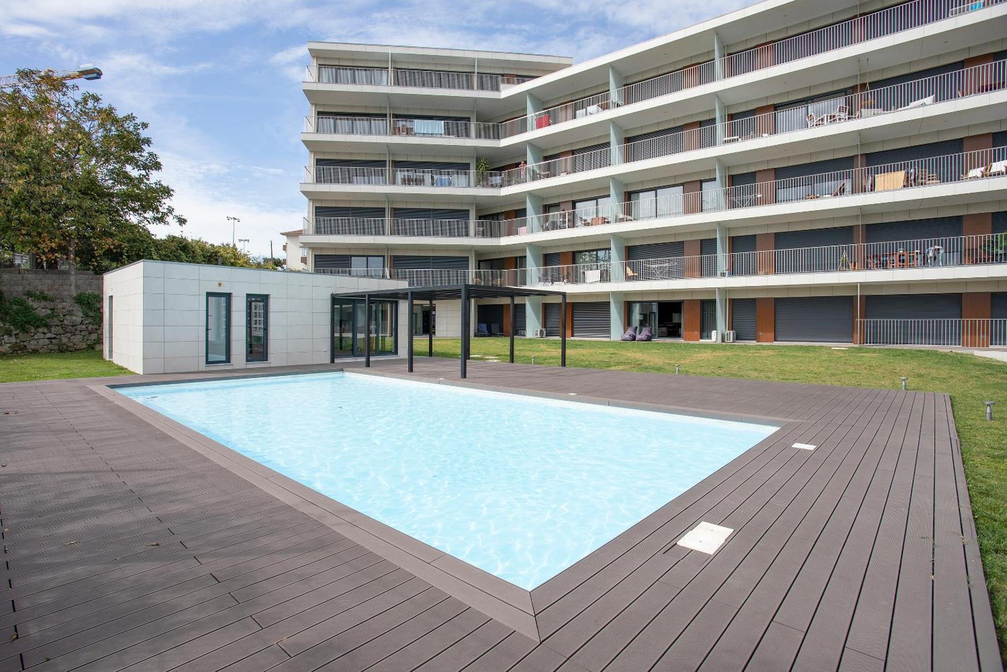 Apartamento Liiiving In Porto - Dragao Pool View Exterior foto